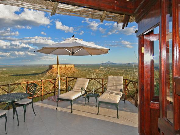Vingerklip Lodge - Patio